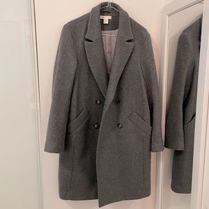 H&M Wool blend double breasted coat